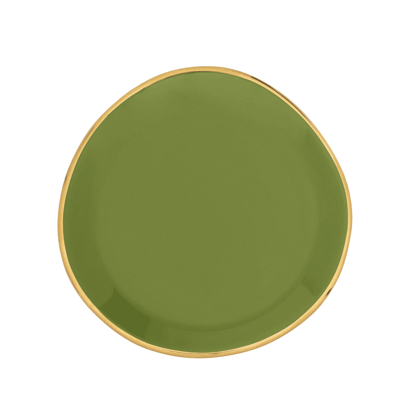 Good Morning bord Ø9 cm - Ever Green Sprig