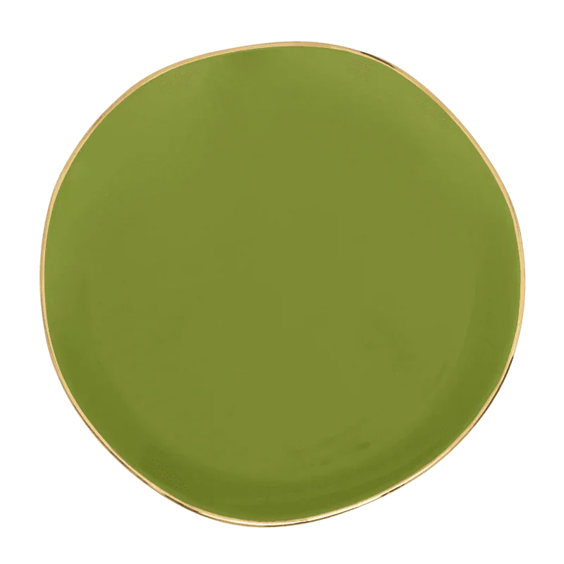 Urban Nature Culture | Good Morning bord Ø17 cm - Ever Green Sprig