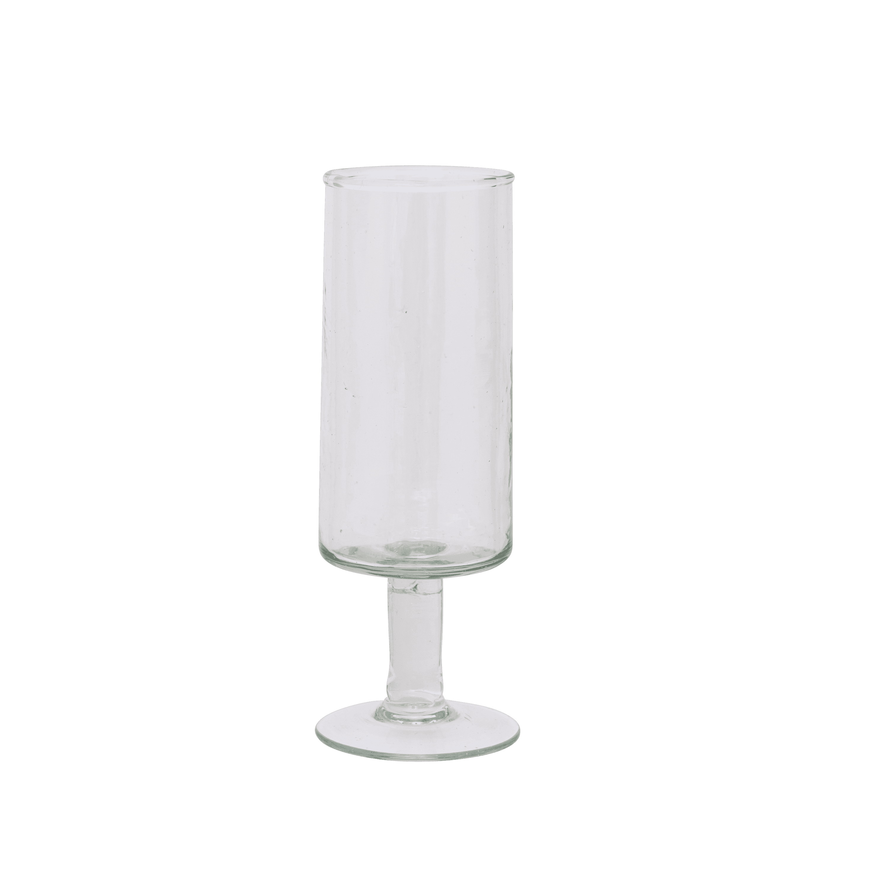 Champagneglas Hammered transparant