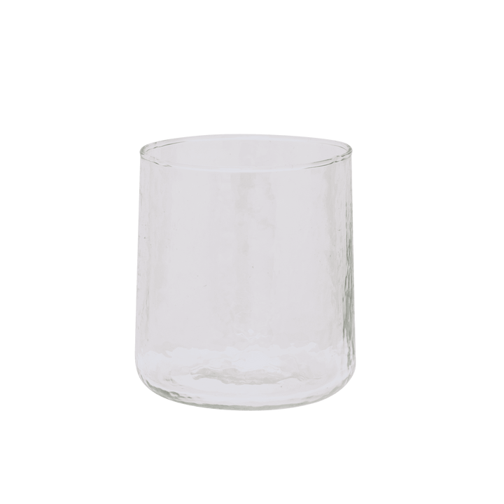 Urban Nature Culture | Waterglas Hammered transparant