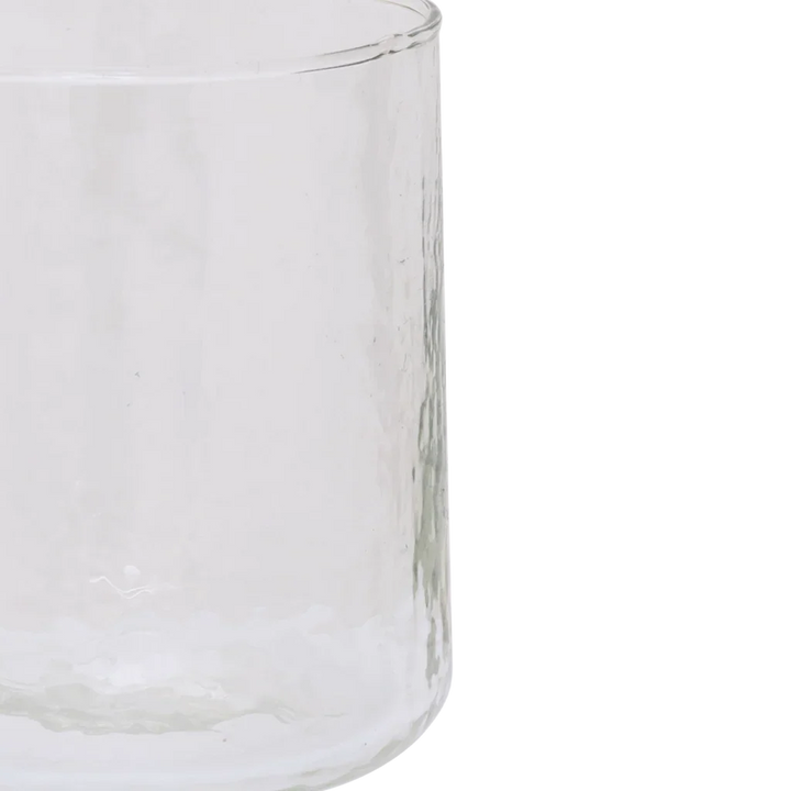 Urban Nature Culture | Waterglas Hammered transparant