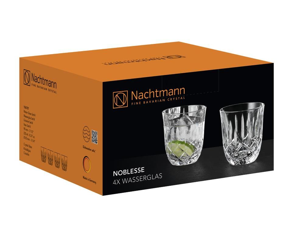 Nachtmann - Noblesse Waterglas 235 ml set van 4
