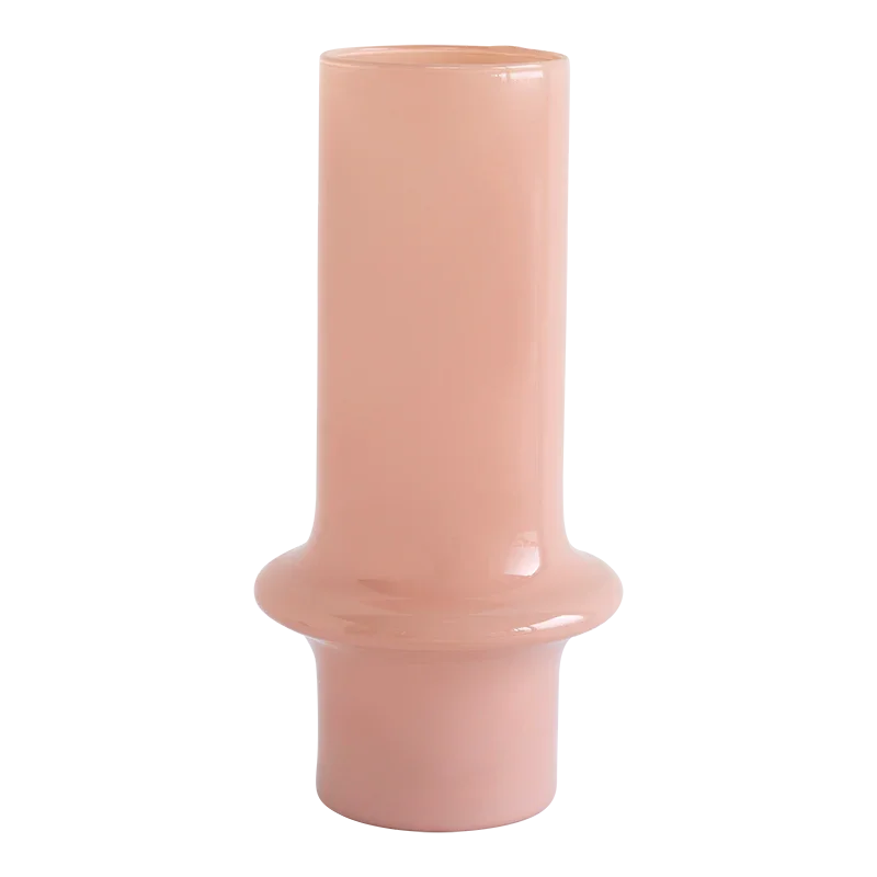 Urban Nature Culture | Vaas gerecycled glas Peach Whip Ø17 cm