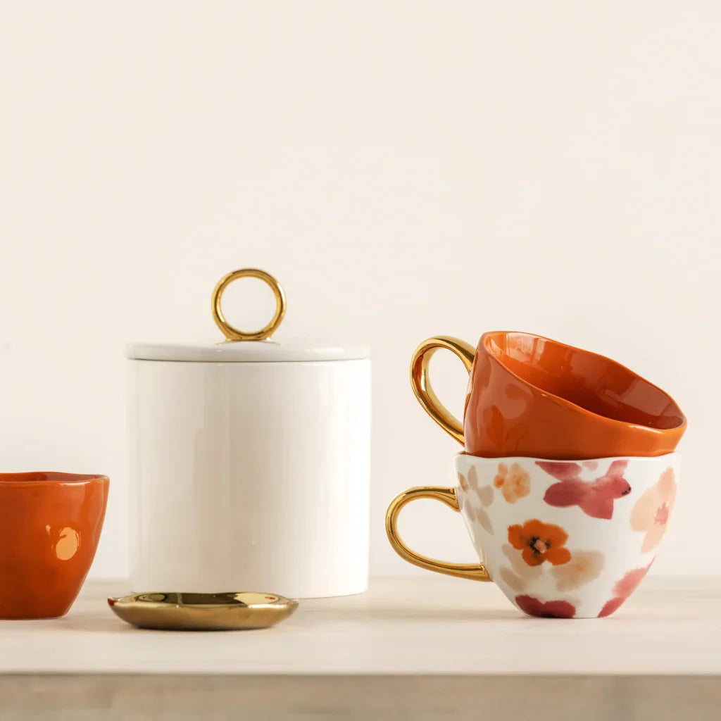 Urban Nature Culture | Good Morning Kopje Cappuccino / Tea Ø11 cm - Burnt Orange