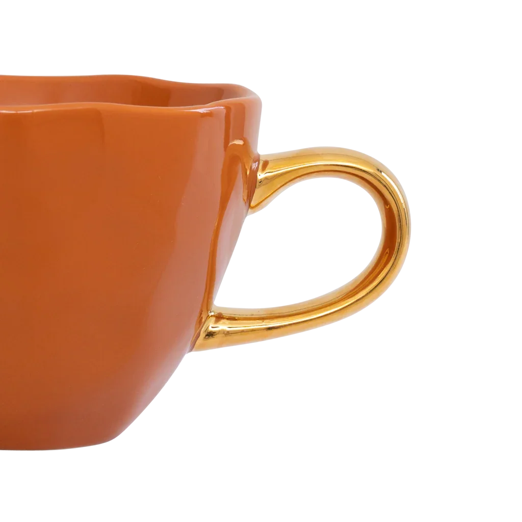 Urban Nature Culture | Good Morning Kopje Cappuccino / Tea Ø11 cm - Burnt Orange