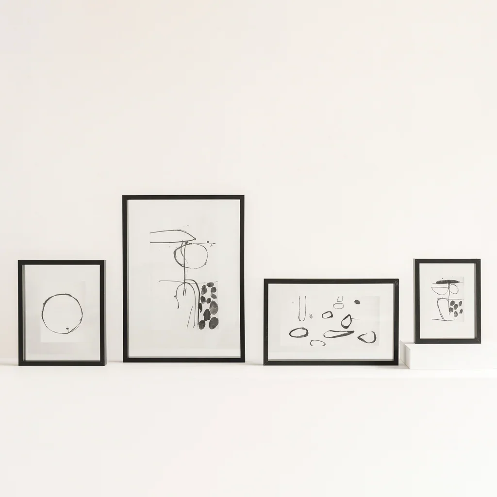 Urban Nature Culture | Fotolijst Floating Aesthetic M, Black