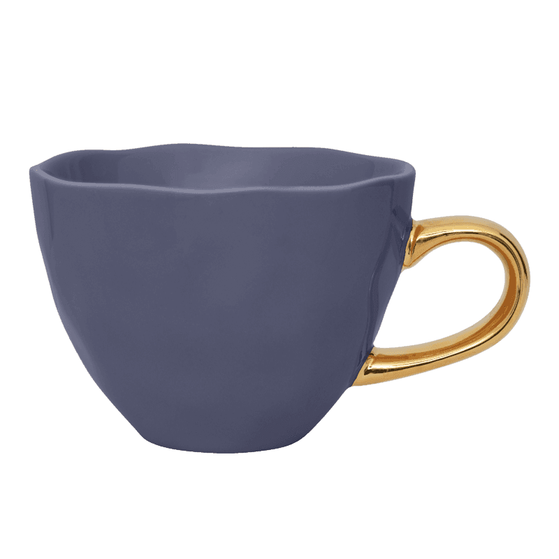 Good Morning Kopje Cappuccino / Tea Ø11 cm - Purple Blue