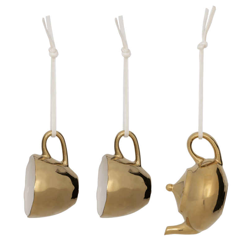 Kerstornament in cadeauverpakking - Gold