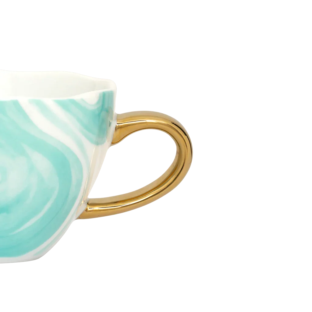 Urban Nature Culture | Good Morning Kopje Cappuccino / Tea Ø11 cm - Emerald Green