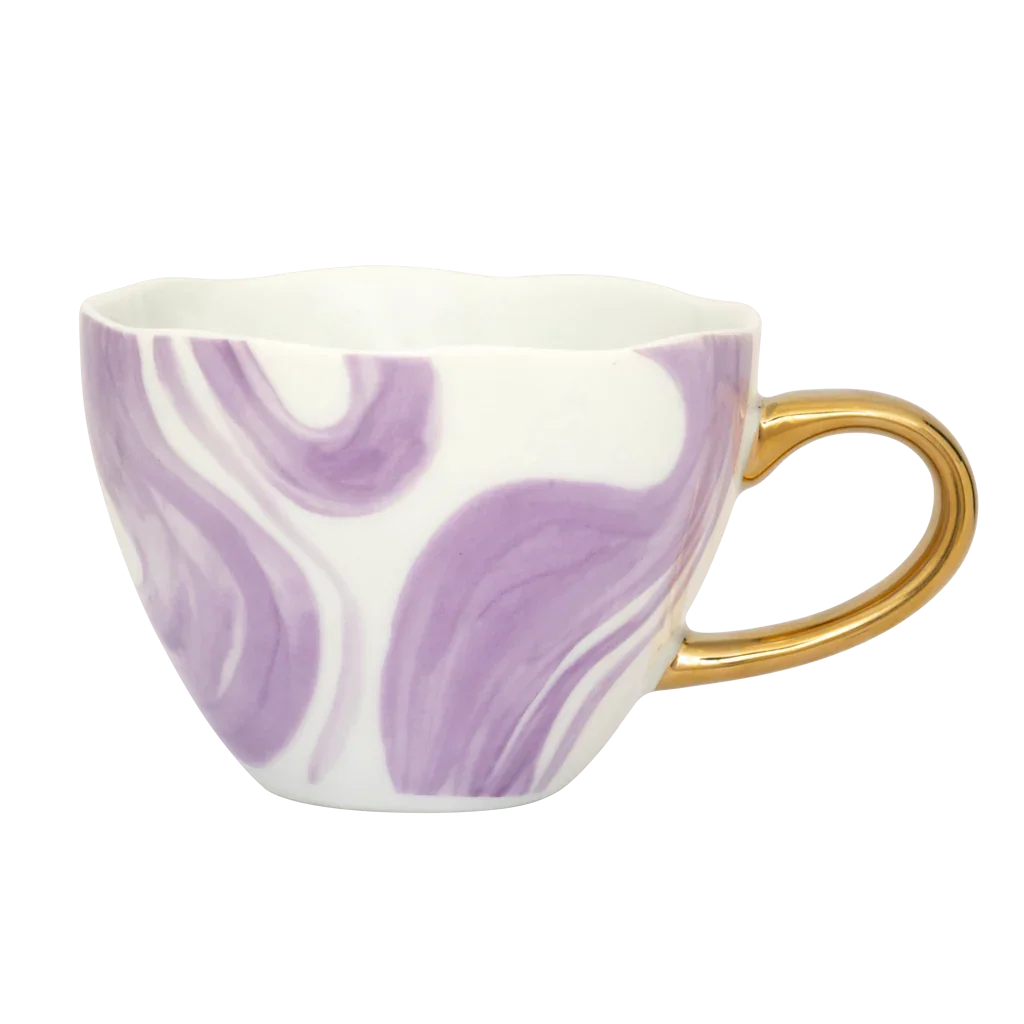 Urban Nature Culture | Good Morning Kopje Cappuccino / Tea Ø11 cm - Emerald Violet