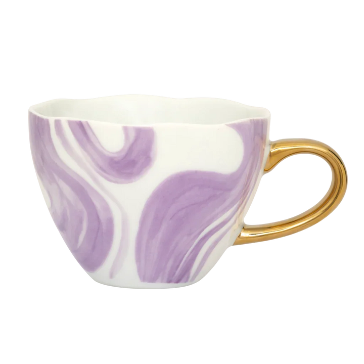 Urban Nature Culture | Good Morning Kopje Cappuccino / Tea Ø11 cm - Emerald Violet