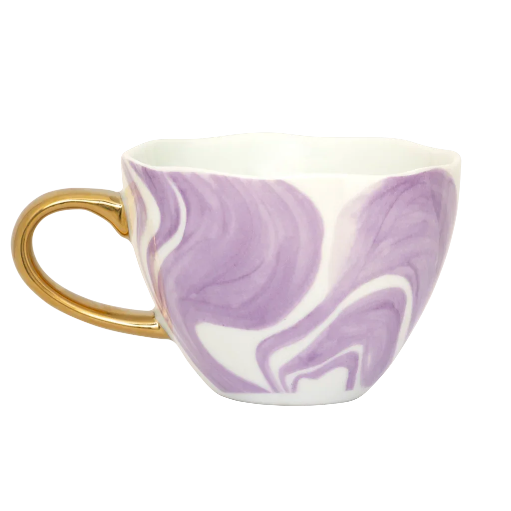 Urban Nature Culture | Good Morning Kopje Cappuccino / Tea Ø11 cm - Emerald Violet