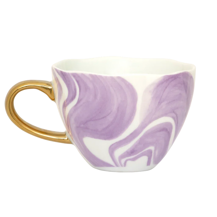 Urban Nature Culture | Good Morning Kopje Cappuccino / Tea Ø11 cm - Emerald Violet