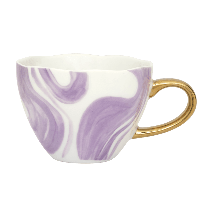 Urban Nature Culture | Good Morning Kopje Cappuccino / Tea Ø11 cm - Emerald Violet