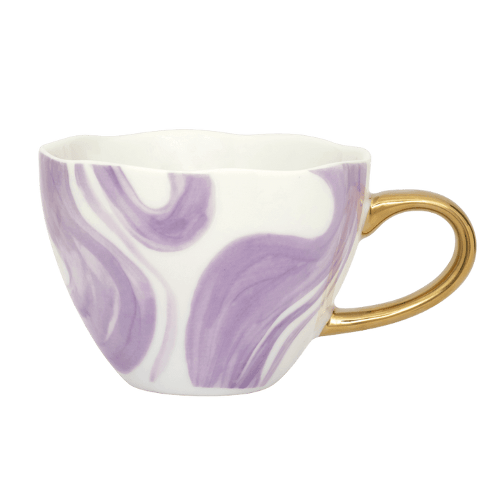 Urban Nature Culture | Good Morning Kopje Cappuccino / Tea Ø11 cm - Emerald Violet