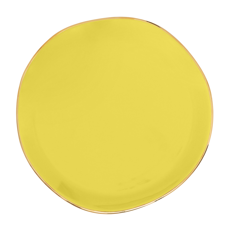 Good Morning plate Limelight, Ø17 cm