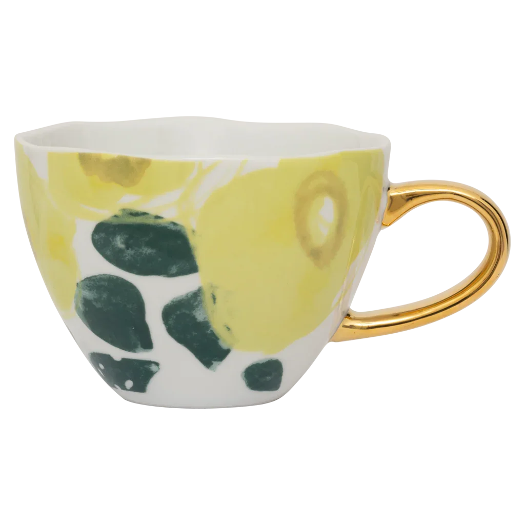 Urban Nature Culture | Good Morning kopje Cappuccino/Tea Floral Art, Limelight