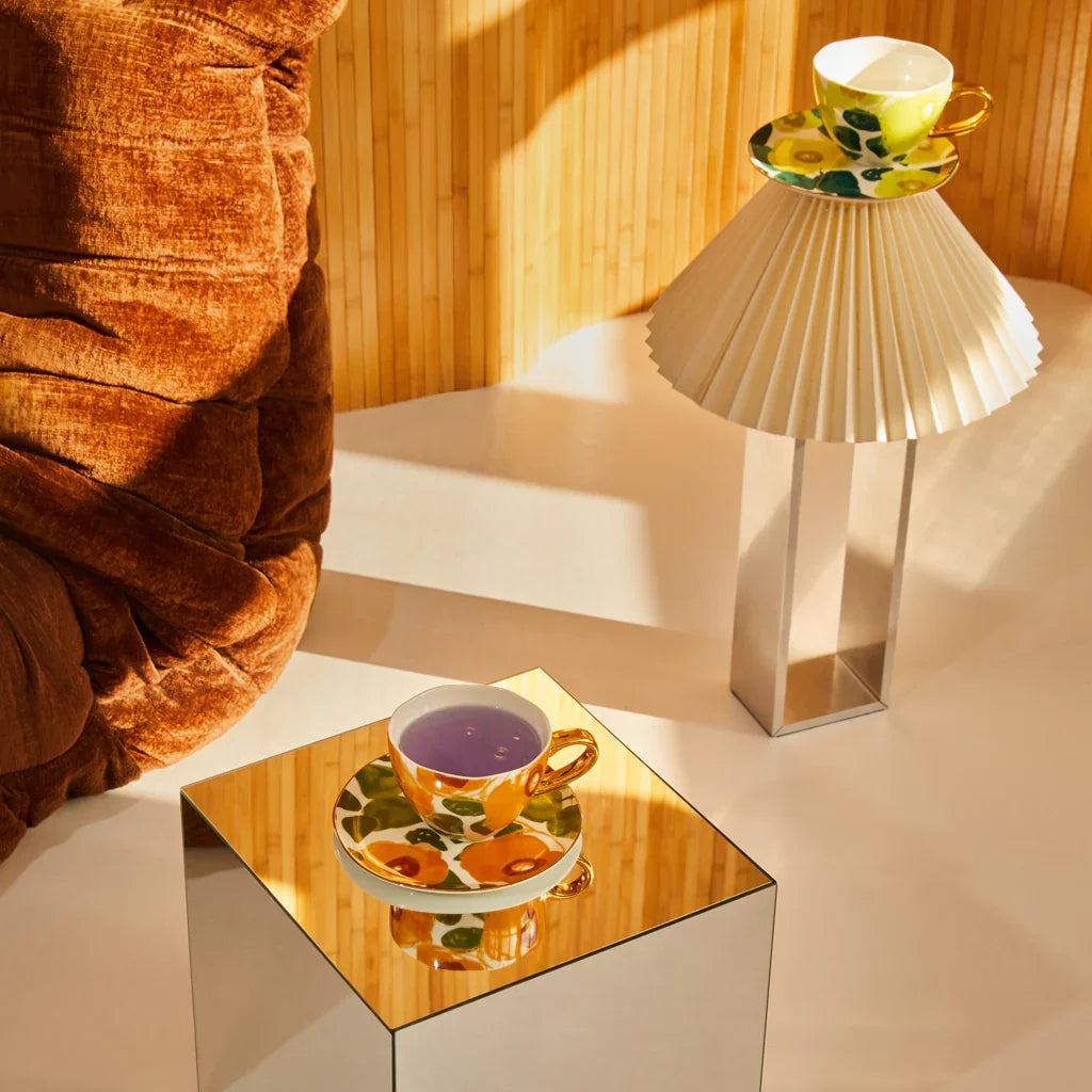 Urban Nature Culture | Good Morning kopje Cappuccino/Tea Floral Art, Limelight