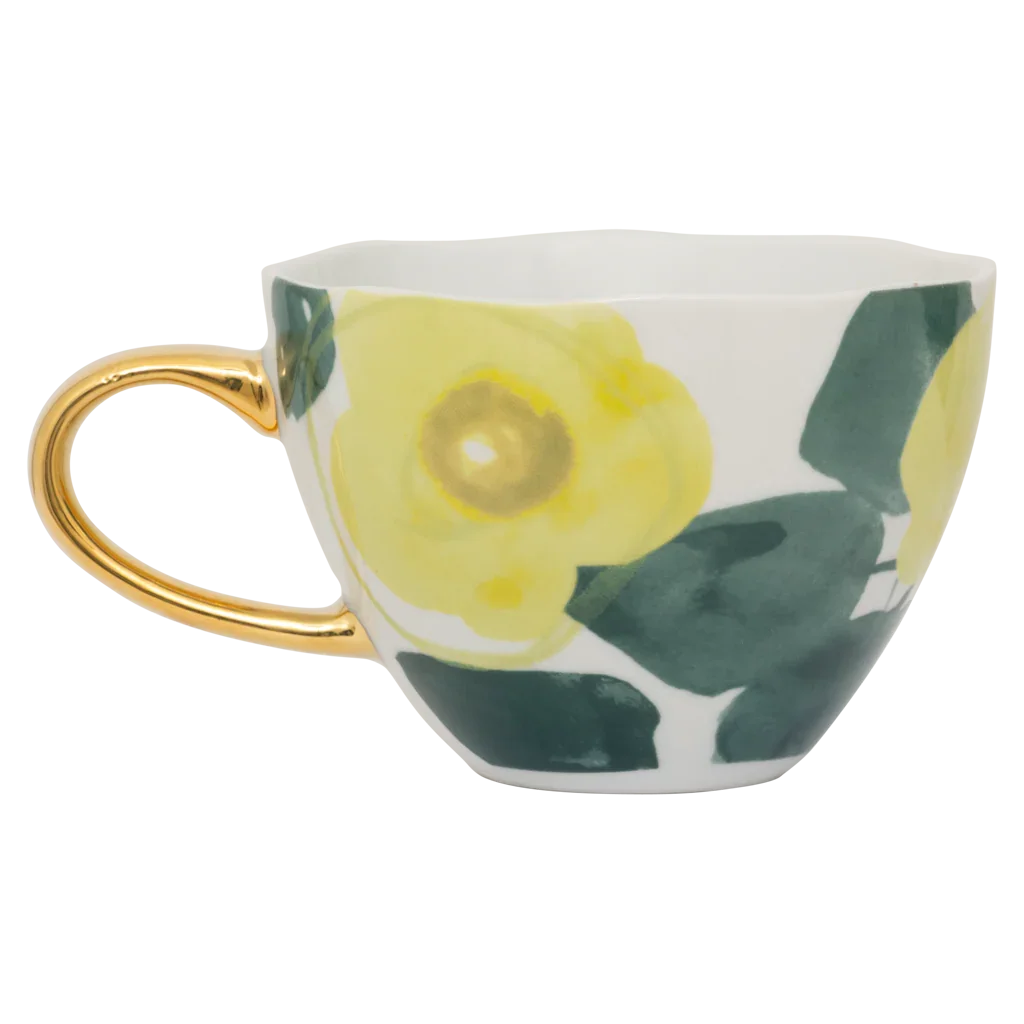 Urban Nature Culture | Good Morning kopje Cappuccino/Tea Floral Art, Limelight
