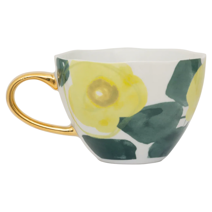 Urban Nature Culture | Good Morning kopje Cappuccino/Tea Floral Art, Limelight