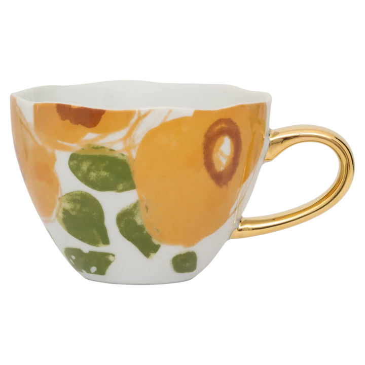 Urban Nature Culture | Good Morning kopje Cappuccino/Tea Floral Art, Caramel