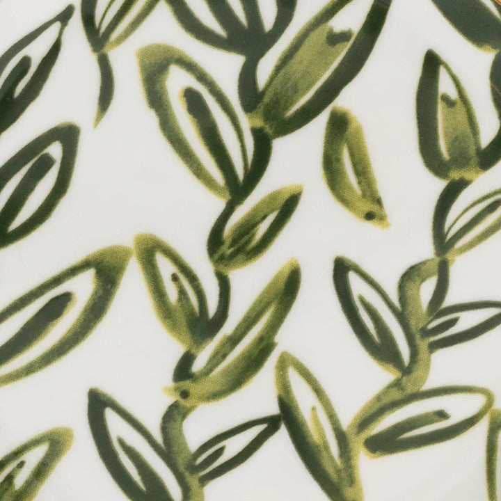 Urban Nature Culture | Good Morning bord Leaves Evergreen Sprig, Ø17 Cm