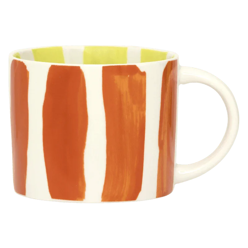 Urban Nature Culture | LINDA. x UNC mok Tazza with printed stripes inside & outside B