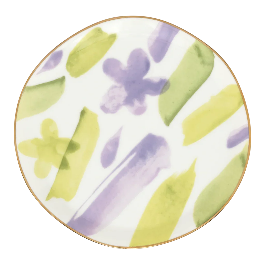 Urban Nature Culture | Good Morning kopje Cappuccino/Tea en bord liatris/Kusha, set van 4, in cadeauverpakking