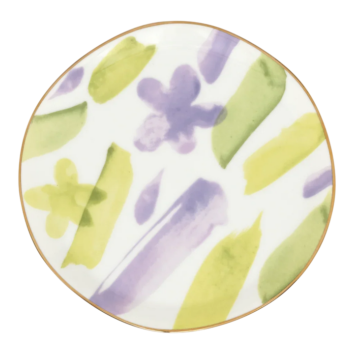 Urban Nature Culture | Good Morning kopje Cappuccino/Tea en bord liatris/Kusha, set van 4, in cadeauverpakking