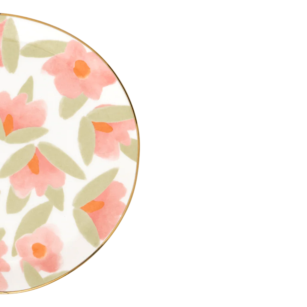 Urban Nature Culture | Good Morning bord, Ø17 cm Lilja Burnt Coral