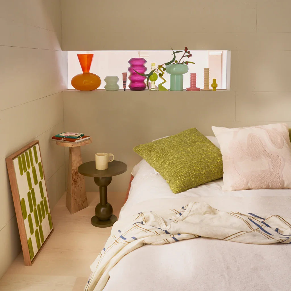 Urban Nature Culture | XL theelichthouder holder Skye Sea Foam