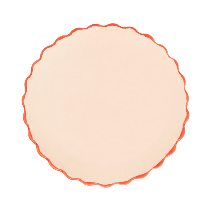 Urban Nature Culture | Good Morning bord sculpted 13,5cm Old Pink