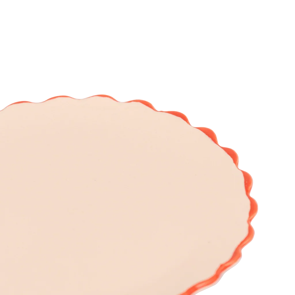 Urban Nature Culture | Good Morning bord sculpted 13,5cm Old Pink