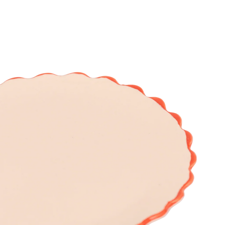 Urban Nature Culture | Good Morning bord sculpted 13,5cm Old Pink