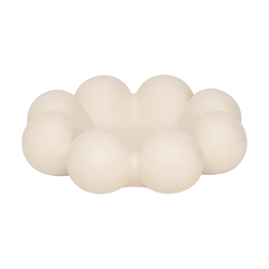 Urban Nature Culture | Decoratieve kom Sisko Off White