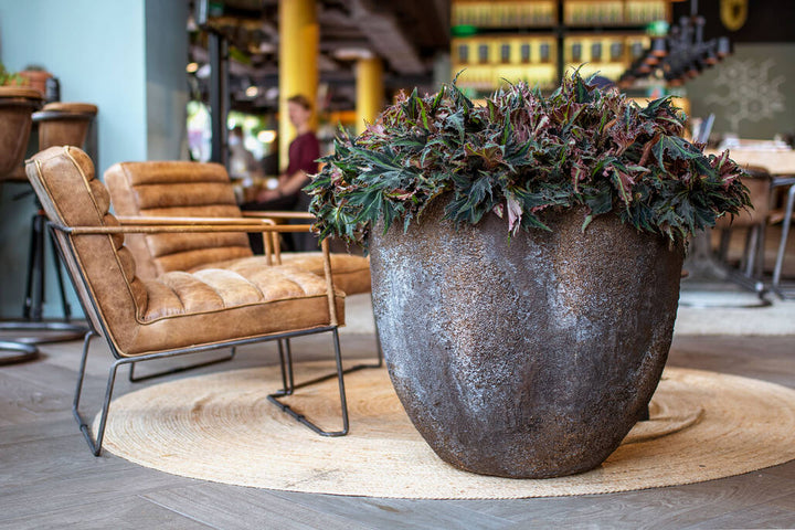 Pottery Pots - Bloempot Jesslyn XL, Imperial Bruin
