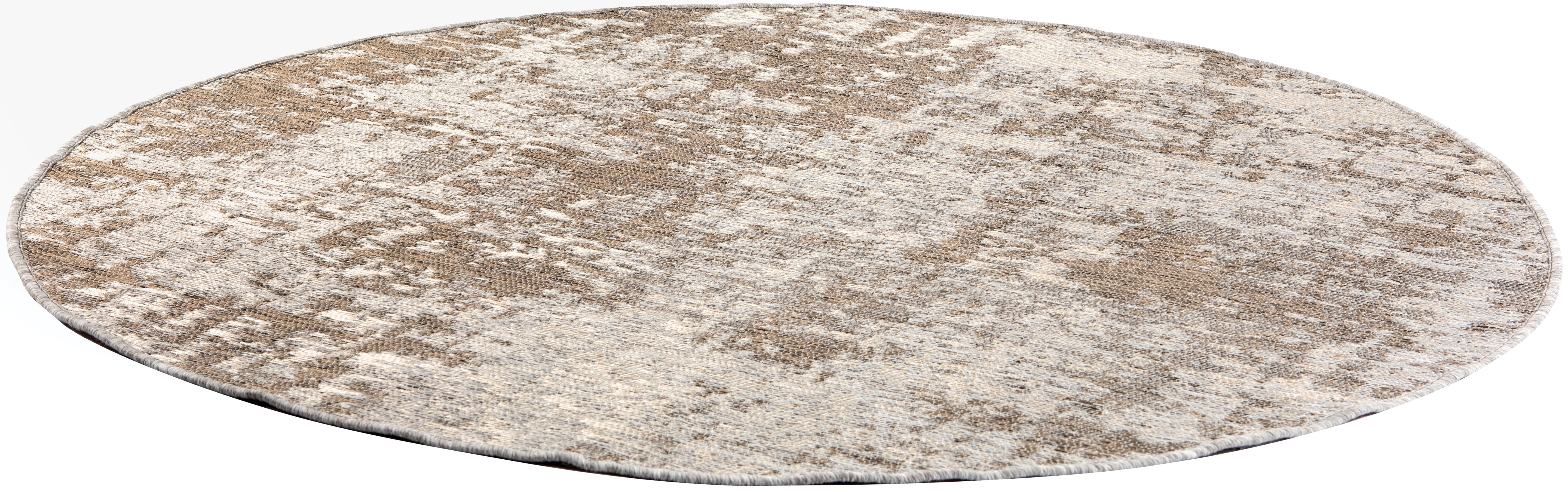 Outdoor tapijt Catania 2 Naturel Diâmetro 160