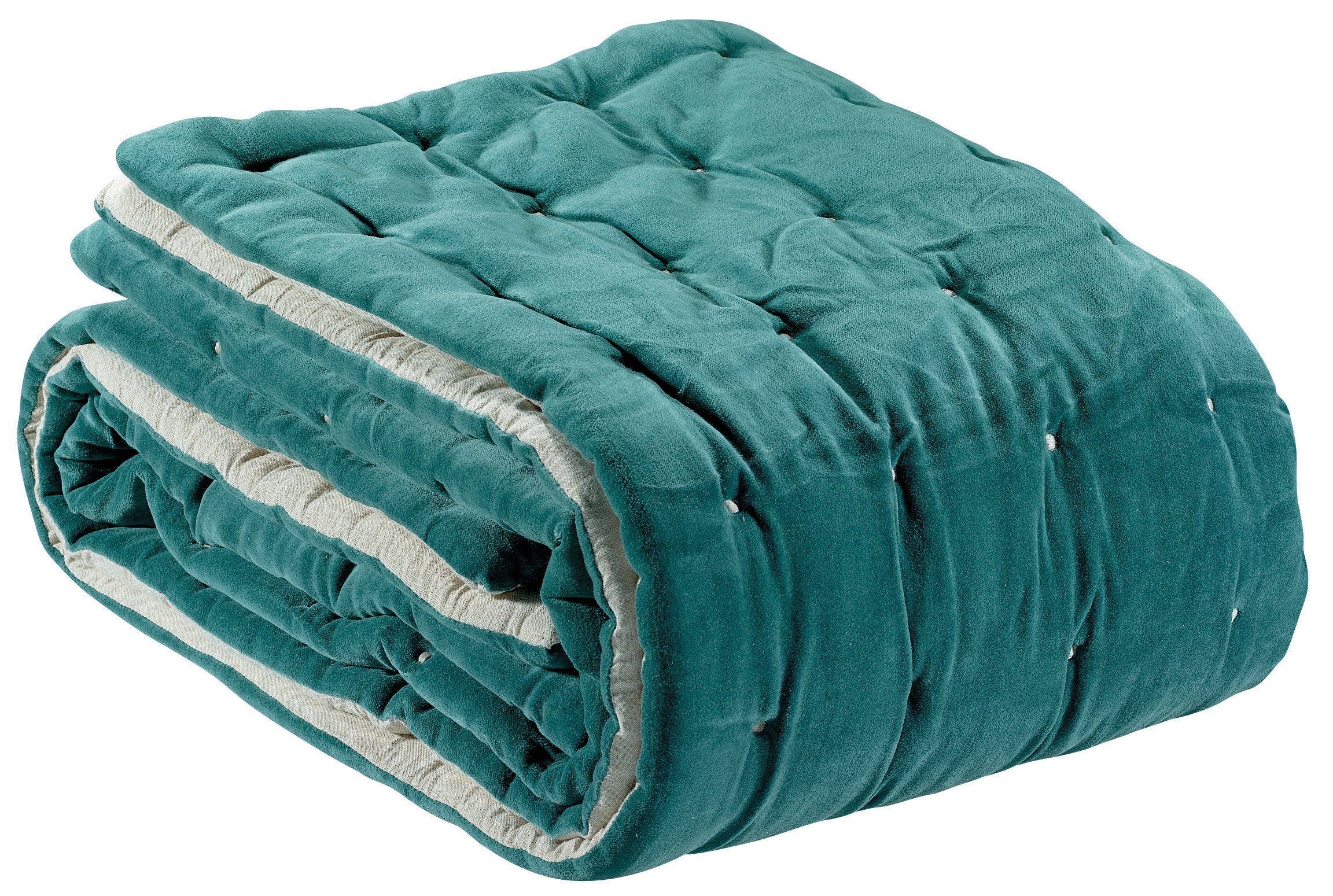 Elise bedsprei Vert de gris 240 X 260