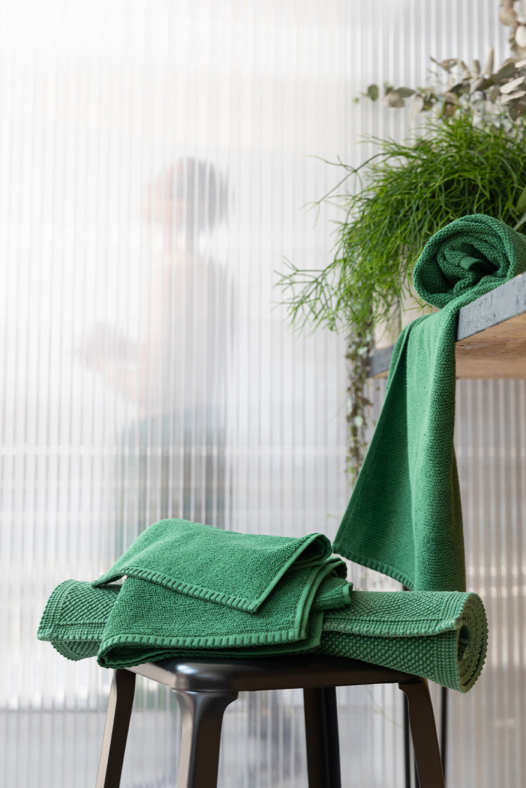 Etia badmat Vert de gris 54 X 64