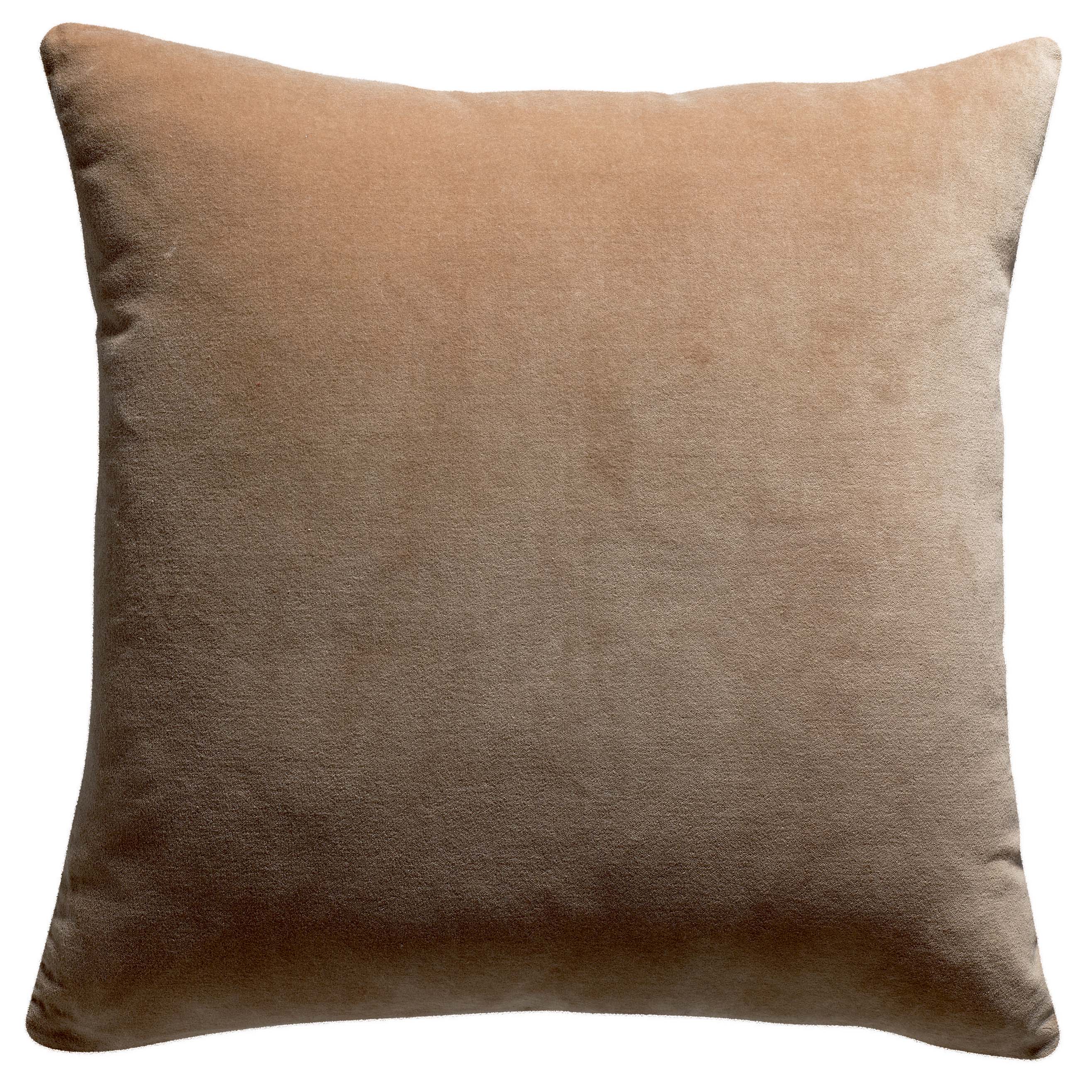Effen kussen Elise Camel 45 X 45