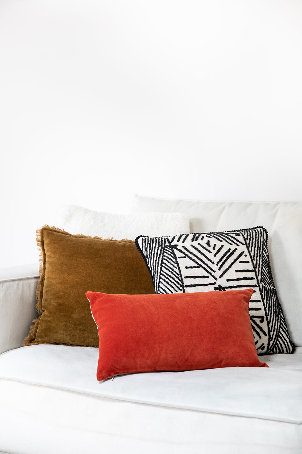 Effen kussen Elise Marmelade 30 X 50