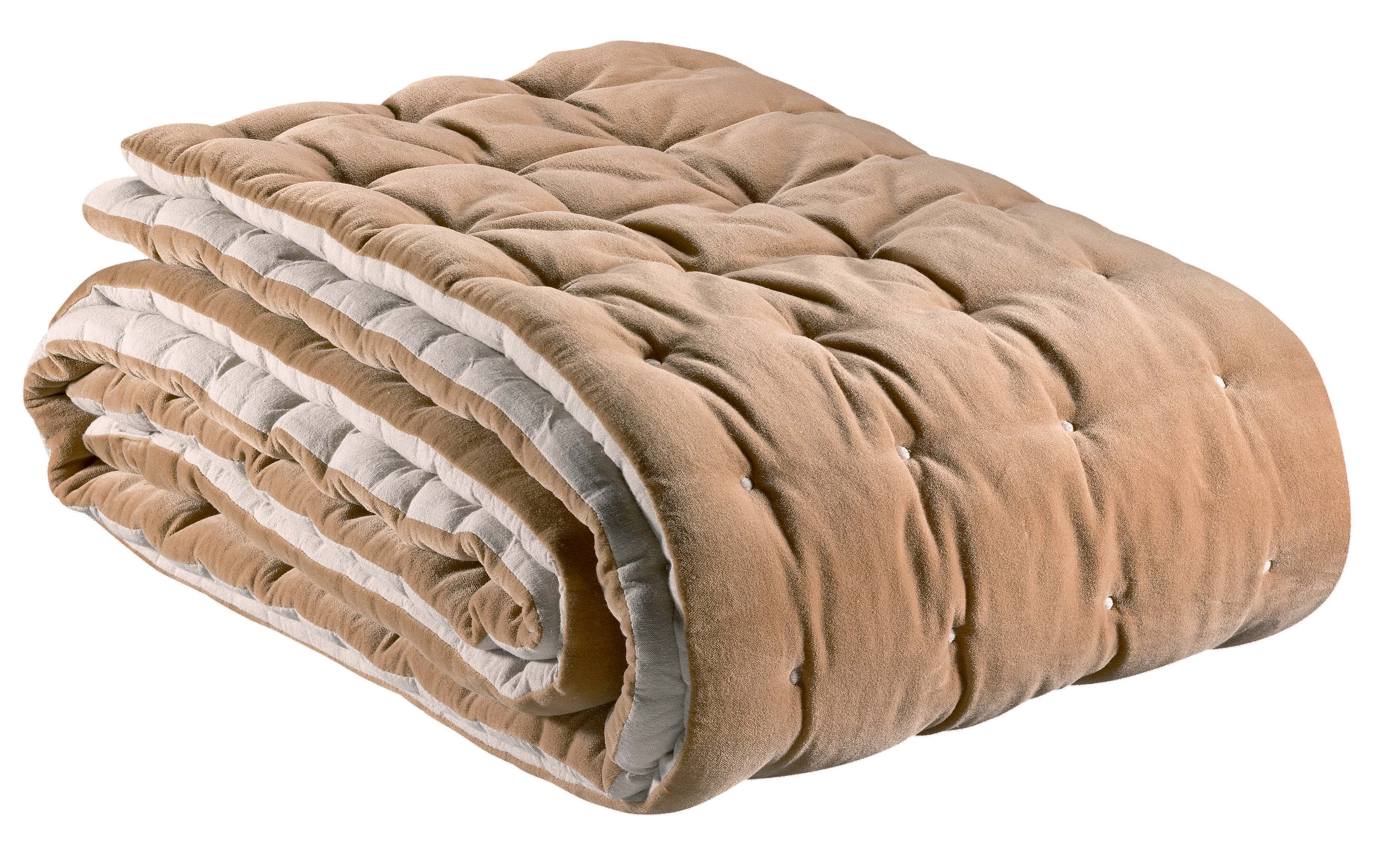 Effen bedloper Elise Camel 90 X 240