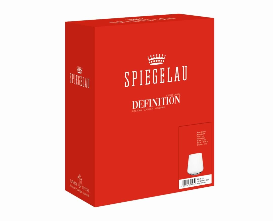 Spiegelau - Definition Waterglas 430 ml set van 4