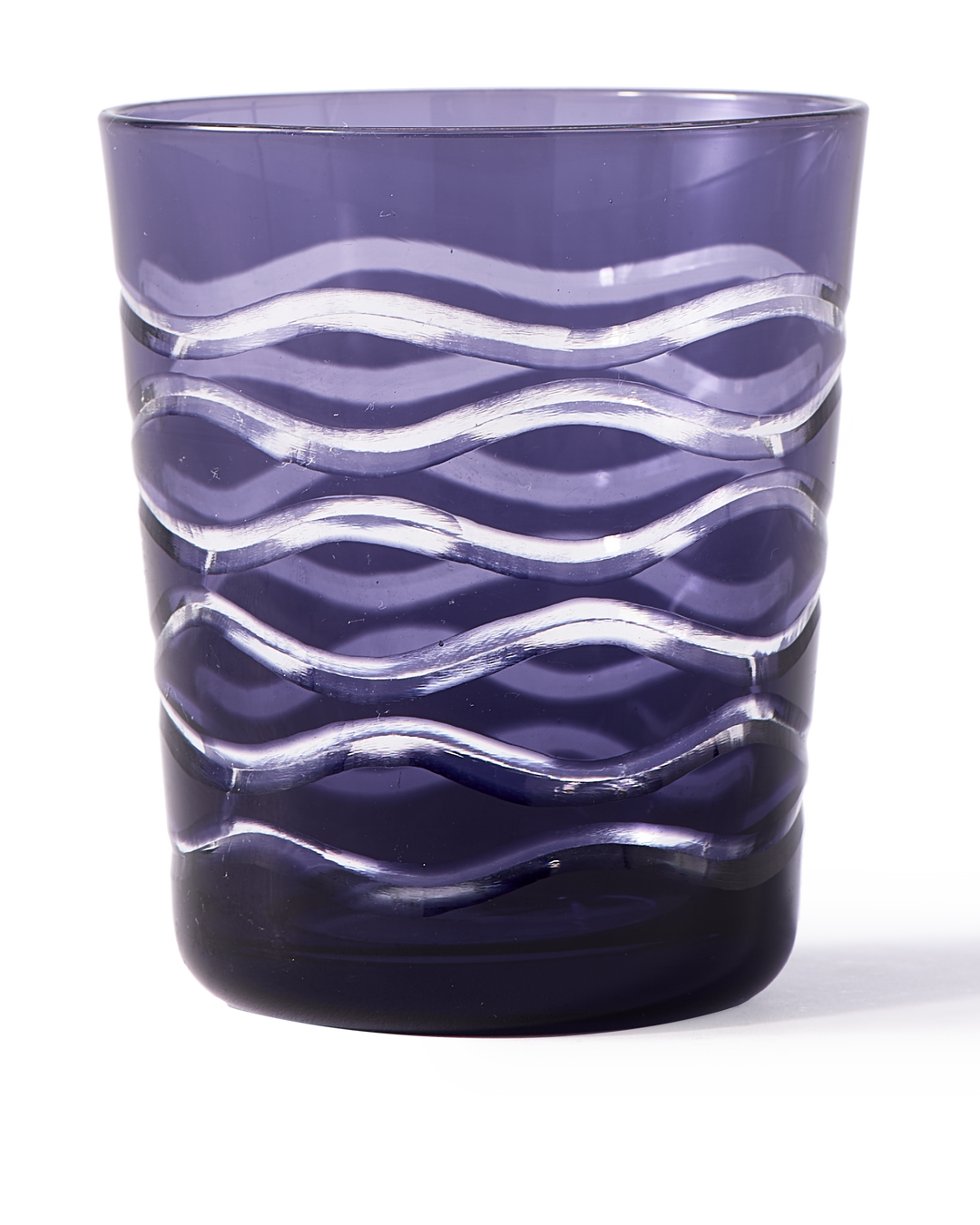 Polspotten - Glas Cobalt mix (set van 6)