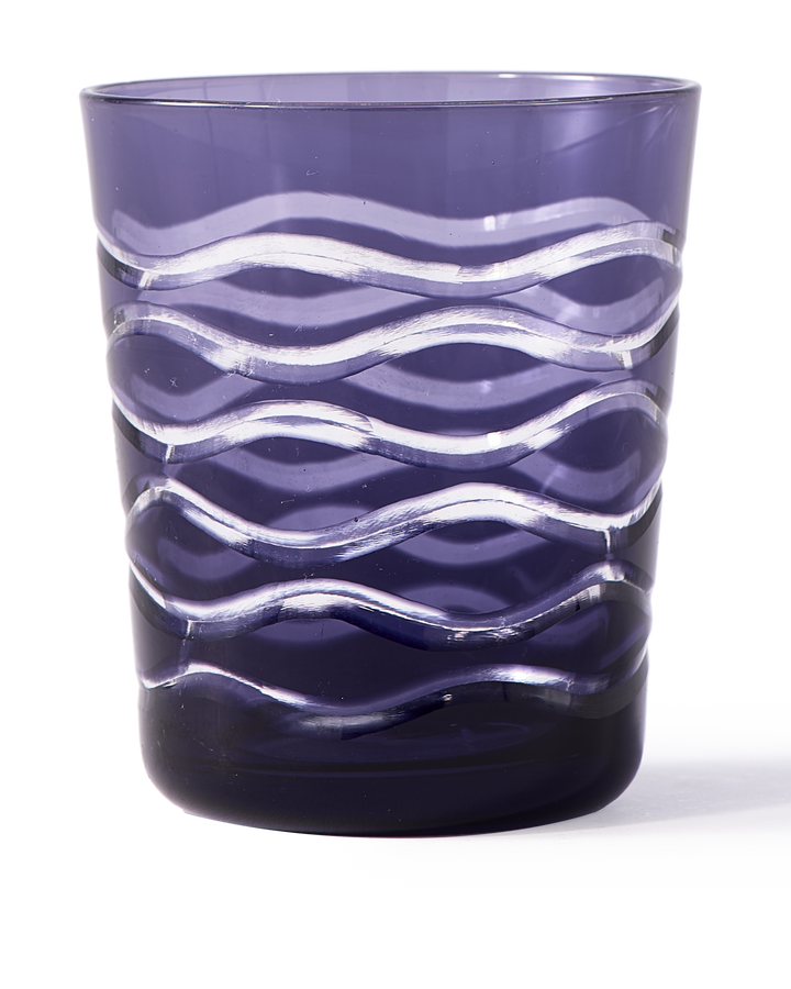 Polspotten - Glas Cobalt mix (set van 6)