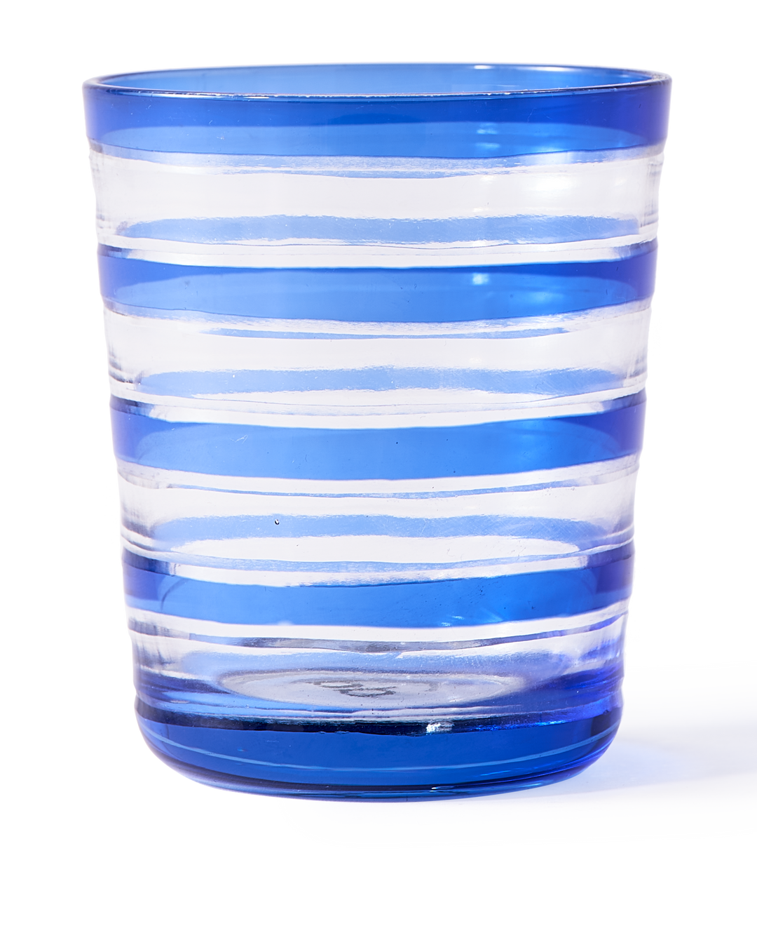 Polspotten - Glas Cobalt mix (set van 6)