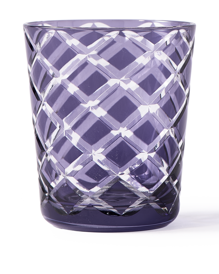 Polspotten - Glas Cobalt mix (set van 6)