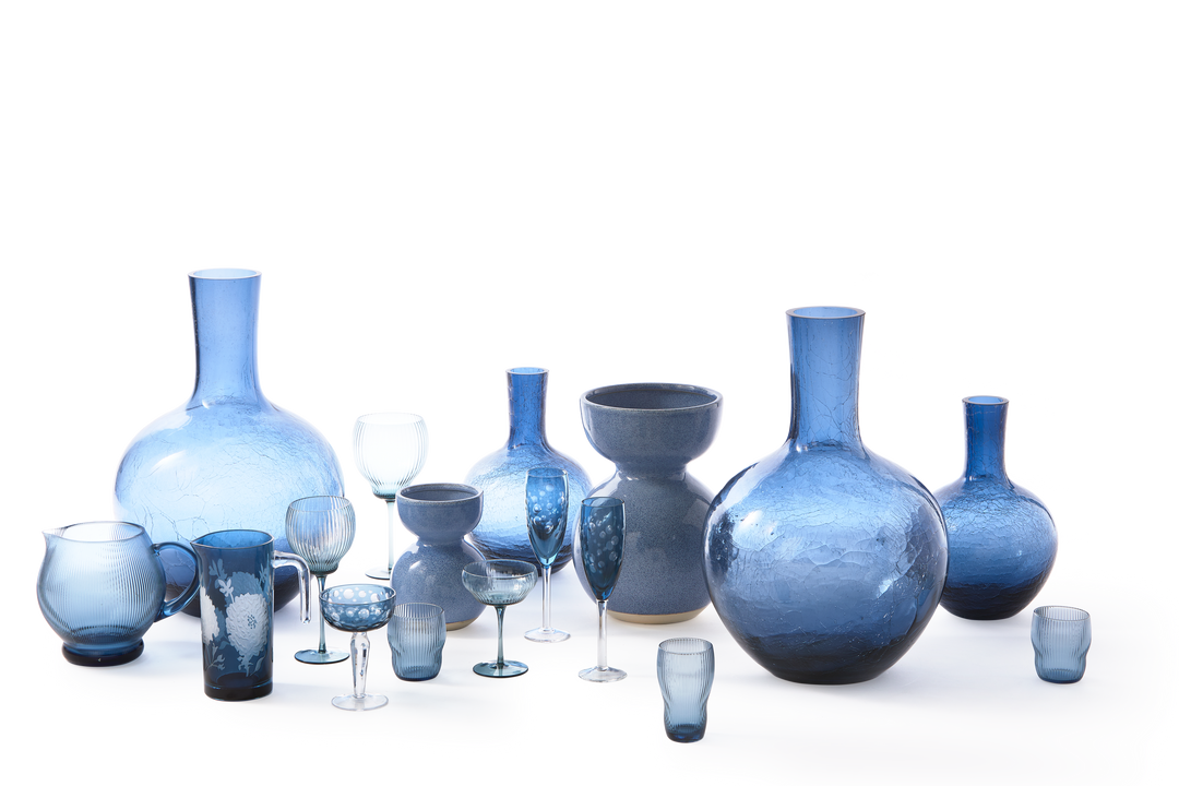 Polspotten - Champagnecoupe Cuttings Multicolor (set van 6)