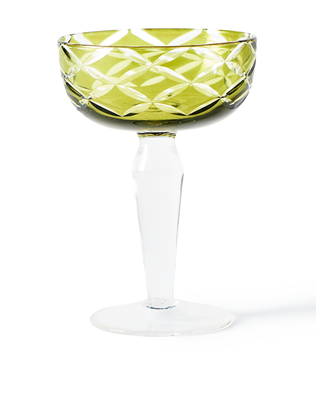 Polspotten - Champagnecoupe Cuttings Multicolor (set van 6)