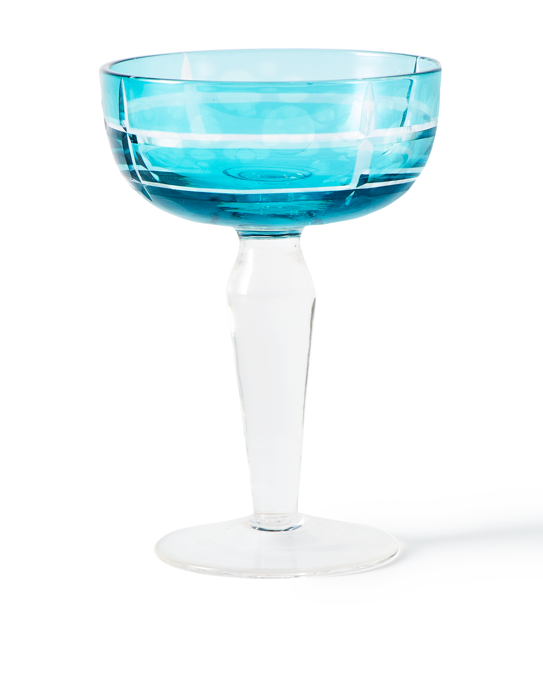 Polspotten - Champagnecoupe Cuttings Multicolor (set van 6)